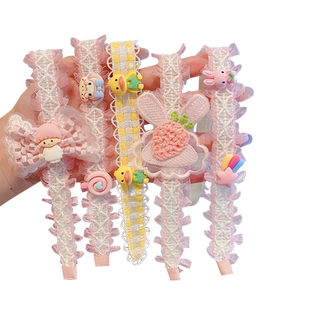 碎发整理神器儿童魔术贴头饰女童粘头发的发帖专用刘海贴发箍宝宝