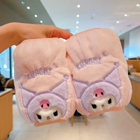 27# Короткие плюшевые куроми розового цвета [общая длина 16 см]