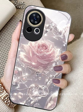 星河玫瑰适用华为nova13手机壳nova12pro女11se新款hinova10液态玻璃8pro高端nova9防摔全包7保护套简约