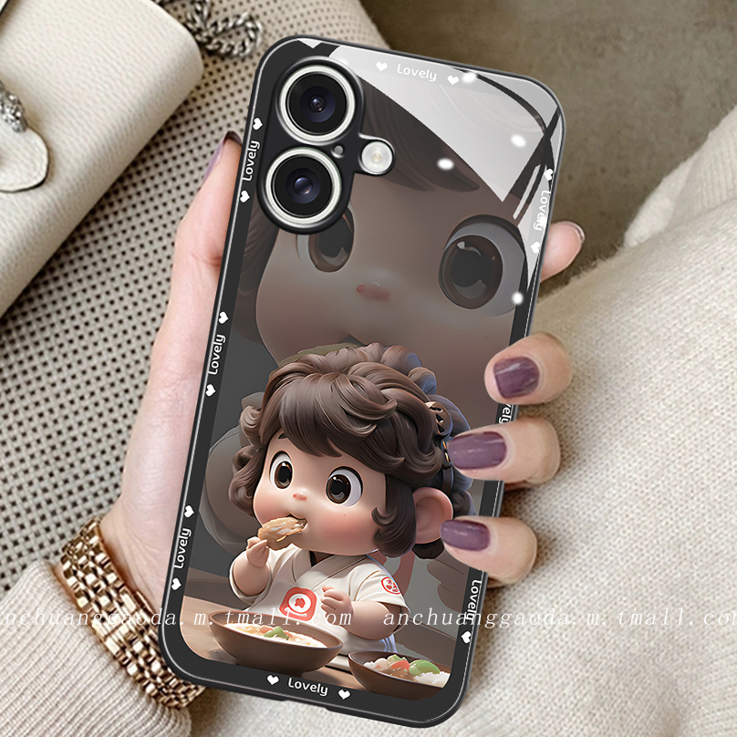 新款液态玻璃手机壳苹果