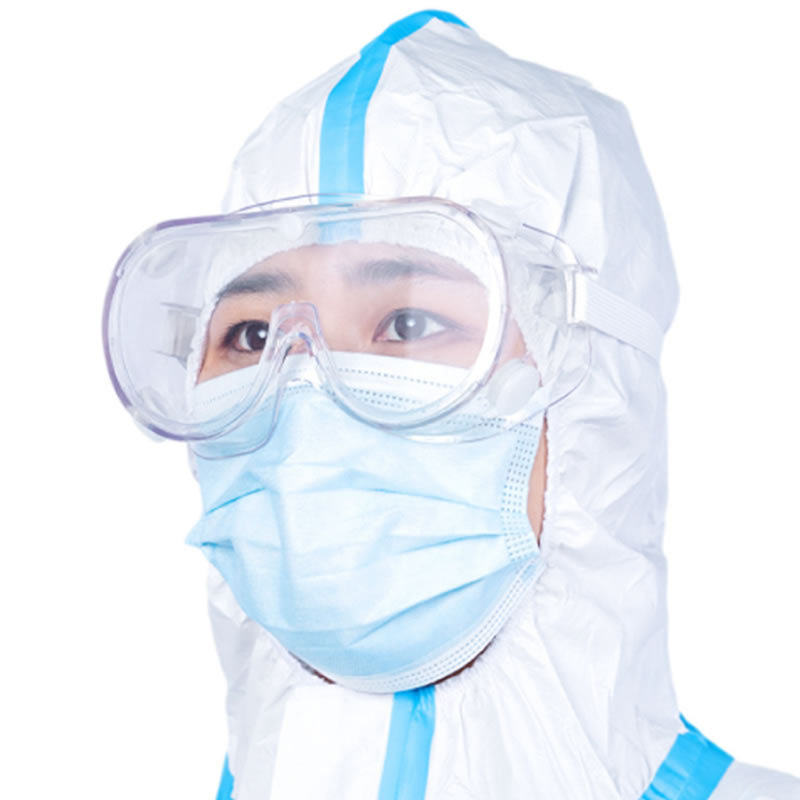 护目镜医用隔离眼罩护目镜防飞沫防尘防雾透明防护全封闭防护