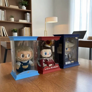 3D打印罗马柱底座适用于拉布布ROCK大娃大夏日展示台防尘罩