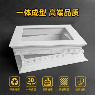 3D打印适用zimomo大天使展示盒罗马柱底座展示大首领拉布布底座