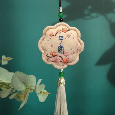 刺绣diy手工情侣香囊材料