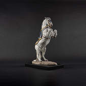 LLADRO雅致 饰摆件乔迁礼物 陶瓷办公室装 西班牙纯种马 马术学校