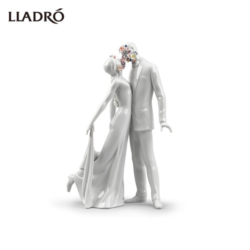 Lladro雅致陶瓷摆件结婚礼品