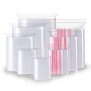 密封袋自封袋透明封口塑料塑封食品一次性样品分装小包装袋子加厚