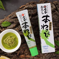 日本进口静冈伊豆山葵芥末酱42g青芥末膏酱日韩料理刺身寿司搭档