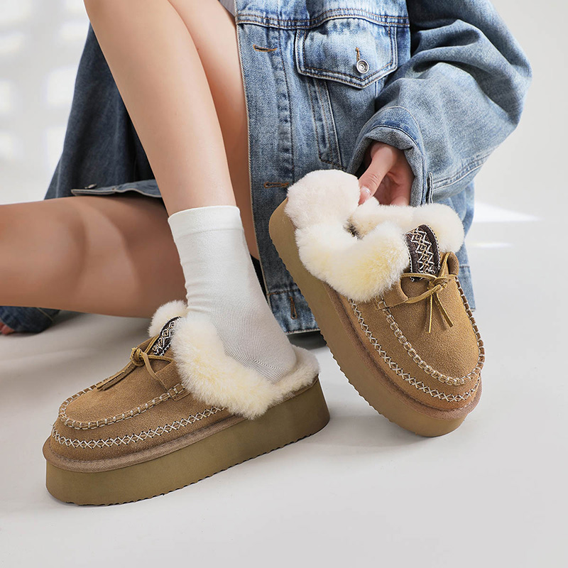 羊毛厚底拖鞋TASMANAUS