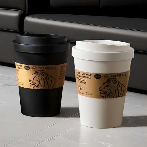 咖啡杯垃圾桶家用2026新款