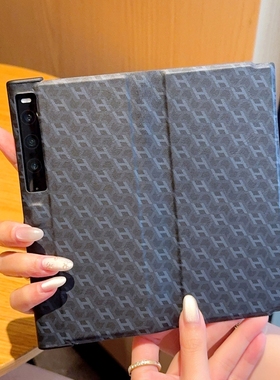 适用于华为MateXs手机壳网红创意白色蜥蜴纹华为Mate XS2折叠屏超薄翻盖皮套高级时尚奢华电镀翻盖皮套