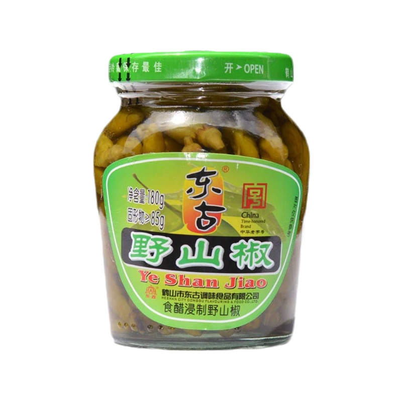 6瓶可包邮东古野山椒180g瓶装小米辣泡椒凤爪鸡爪酸辣调味料