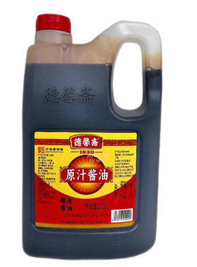 德馨斋一级原汁酱油黄豆海鲜酱油