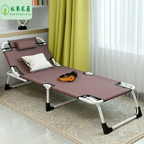 Afternoon chair kindergarten multi-functional bed bed solid wood folding bed single bed living room movable bed with afternoon bed