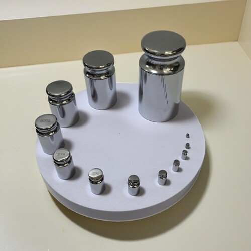 M1钢镀铬砝码100g标准