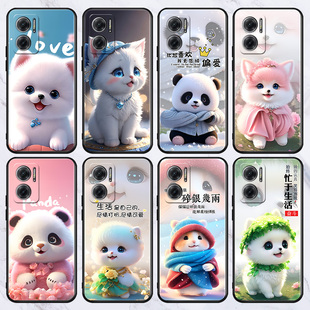 适用小米红米Redmi Note 11E手机软壳22041219C防水11E Pro后盖防摔套2201116SC薄11R包边22095RA98C卡通