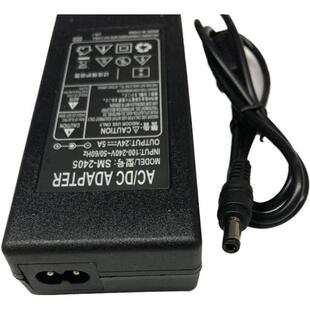 24V5A电源适配器LED柜台灯带电源监控电源120W开关电源 带指示灯