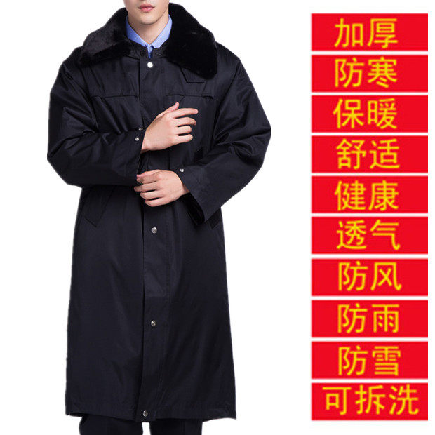 正品保安活里活面棉袄上衣冬季男