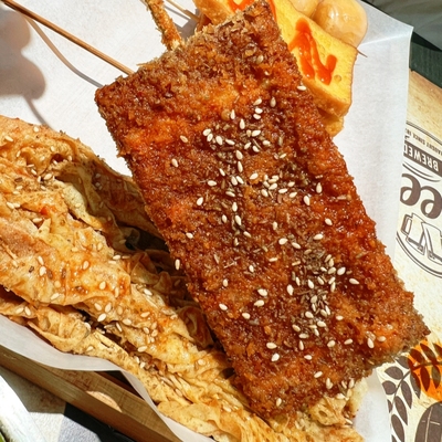 炸串豆排裹面沾面包糠10片装