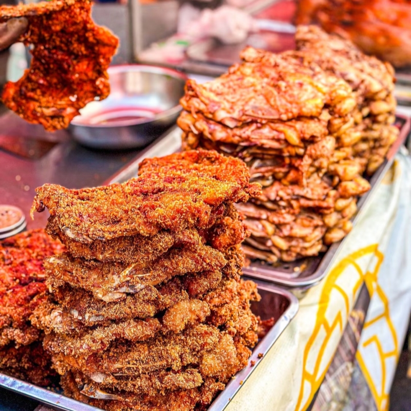 嗦骨沈阳老式炸鸡架铁板鸡架