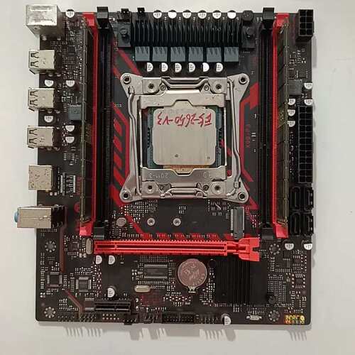 议价X99-P3主板套装，无挡板，。主板，实物可维修