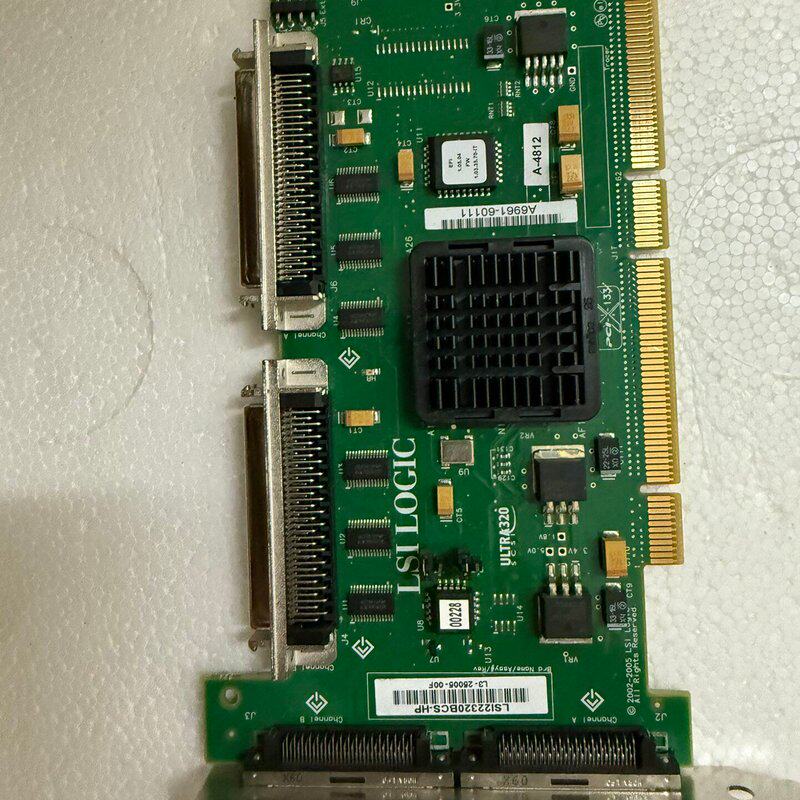 议价LSI22320BCS-HP双通道SCSI卡ULTRA32可维修