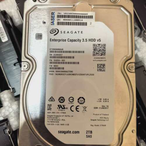 议价ST2000NM0045 2TB 3.5 SAS可维修