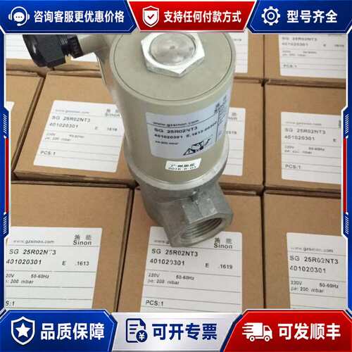 议价SG15RQ/220T电磁阀 SG15R02NT33 SG2可维修