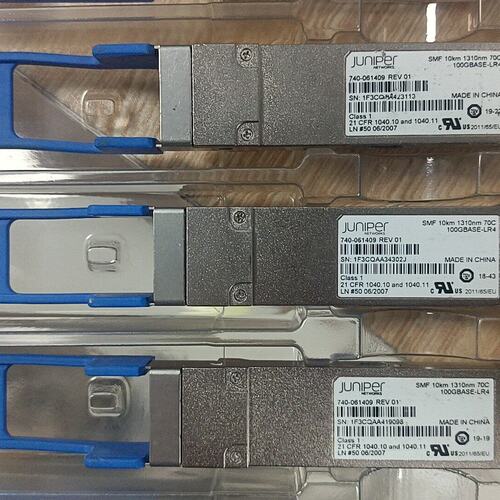 议价新到130个 JUNIPER QSFP-100G-LR4可维修