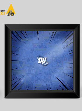 积木人仔展示相框适用乐高抽抽乐71017 蝙蝠侠大电影收纳画框定制