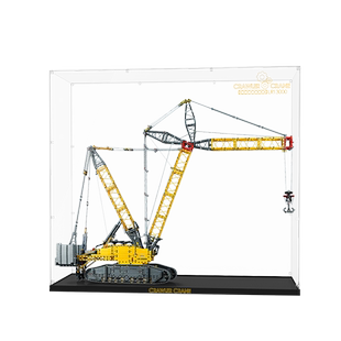 LYB乐一百适用乐高机械组42146利勃海尔LR履带起重机亚克力展示盒