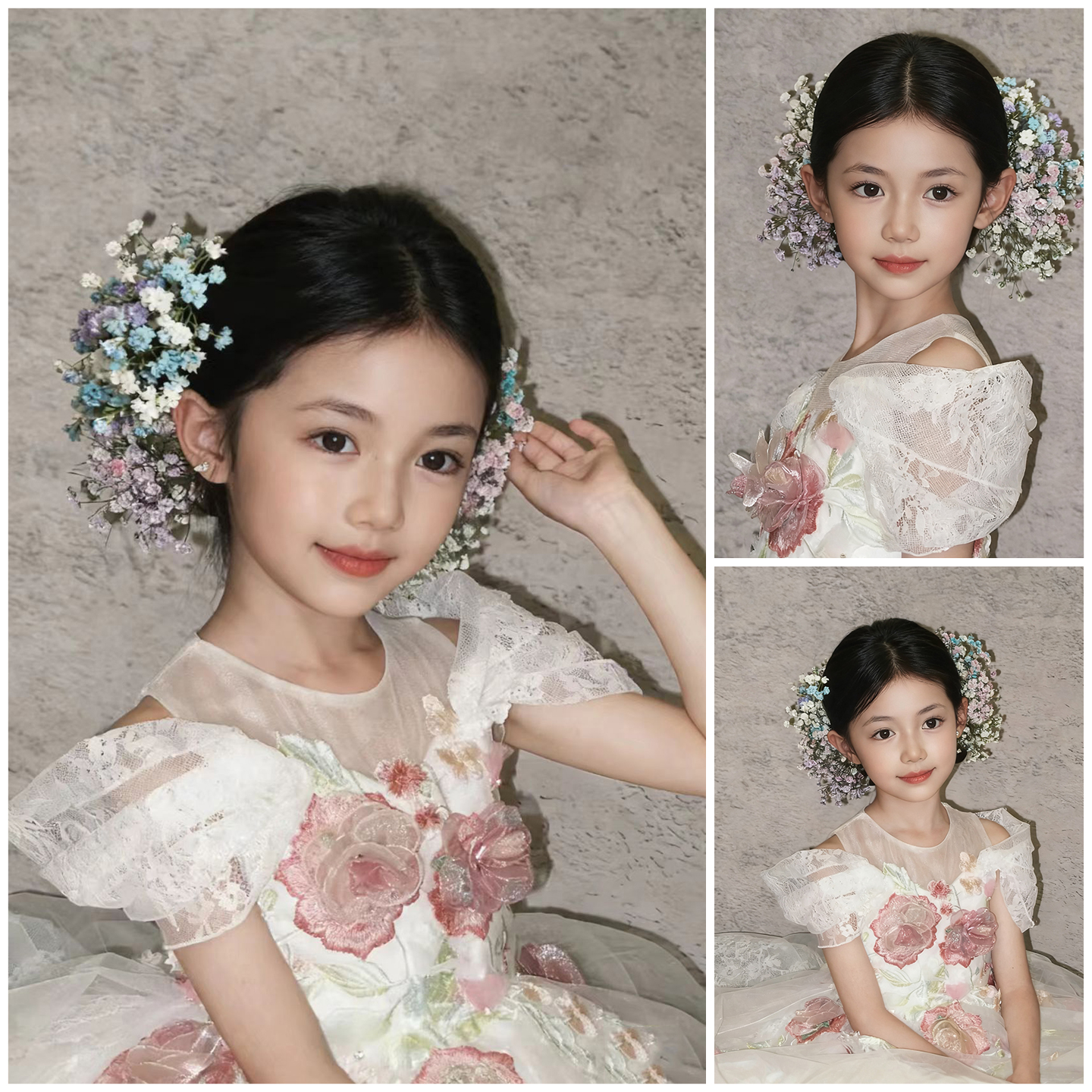 刘亦菲满天星主题影楼写真照