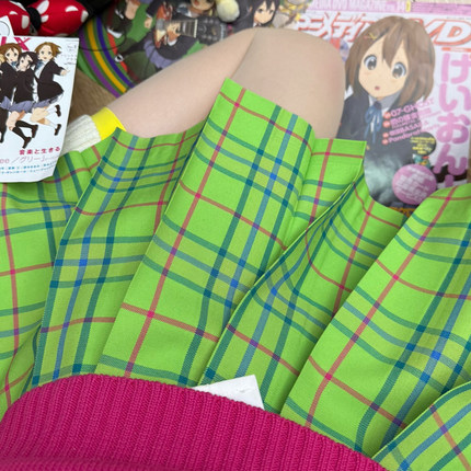 涩果/零度句号原创正版jk漫画感格裙百褶裙百搭日系学院风半身裙