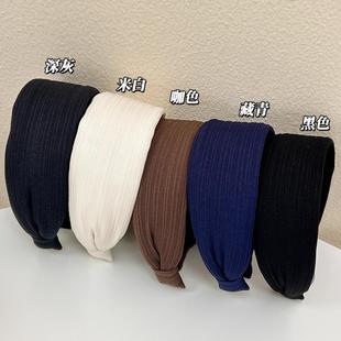 韩国宽边发箍女2025新款高颅顶头箍洋气时尚发卡气质遮发际线头饰