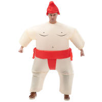 New best-selling sumo costumes on Amazon, Halloween party performance props, funny chubby dolls, inflatable clothes thumbnail 3
