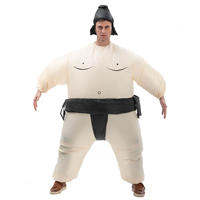 New best-selling sumo costumes on Amazon, Halloween party performance props, funny chubby dolls, inflatable clothes thumbnail 2