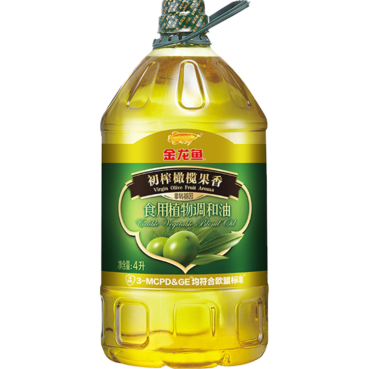 金龙鱼特级初榨橄榄果香调和油4L