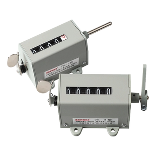 冲床机械计数器D70累数75-II点数器手动记数器拉动式工业转数表