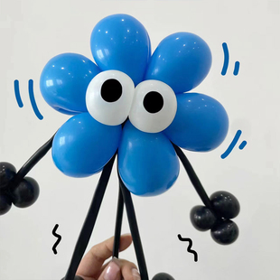 摇一摇多巴胺气球小坏兽材料包DIY义卖摆摊装饰儿童生日拍照道具