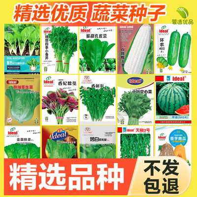蔬菜种子四季播种简单易种籽子