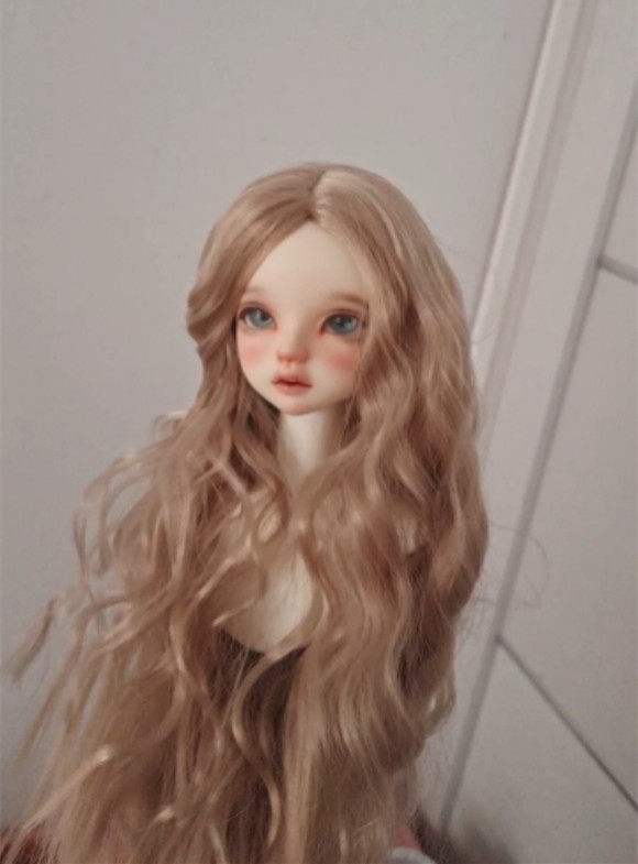 bjd sd3468 1/3 1/4 1/6 8分60厘米叔古风娃娃 中分泡面卷羊毛卷