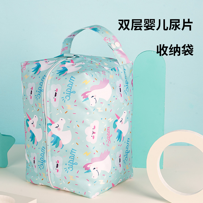 纽扣拉链款可洗易清理容量大