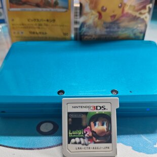 3ds游戏正版卡带路易吉鬼屋2日版3D效果 3ds游戏机/2ds游戏机