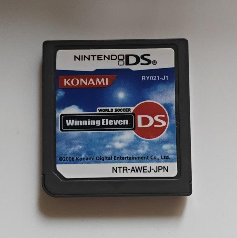 3ds nds游戏卡带日版正版卡带实况足球胜利十一人系列功能正常