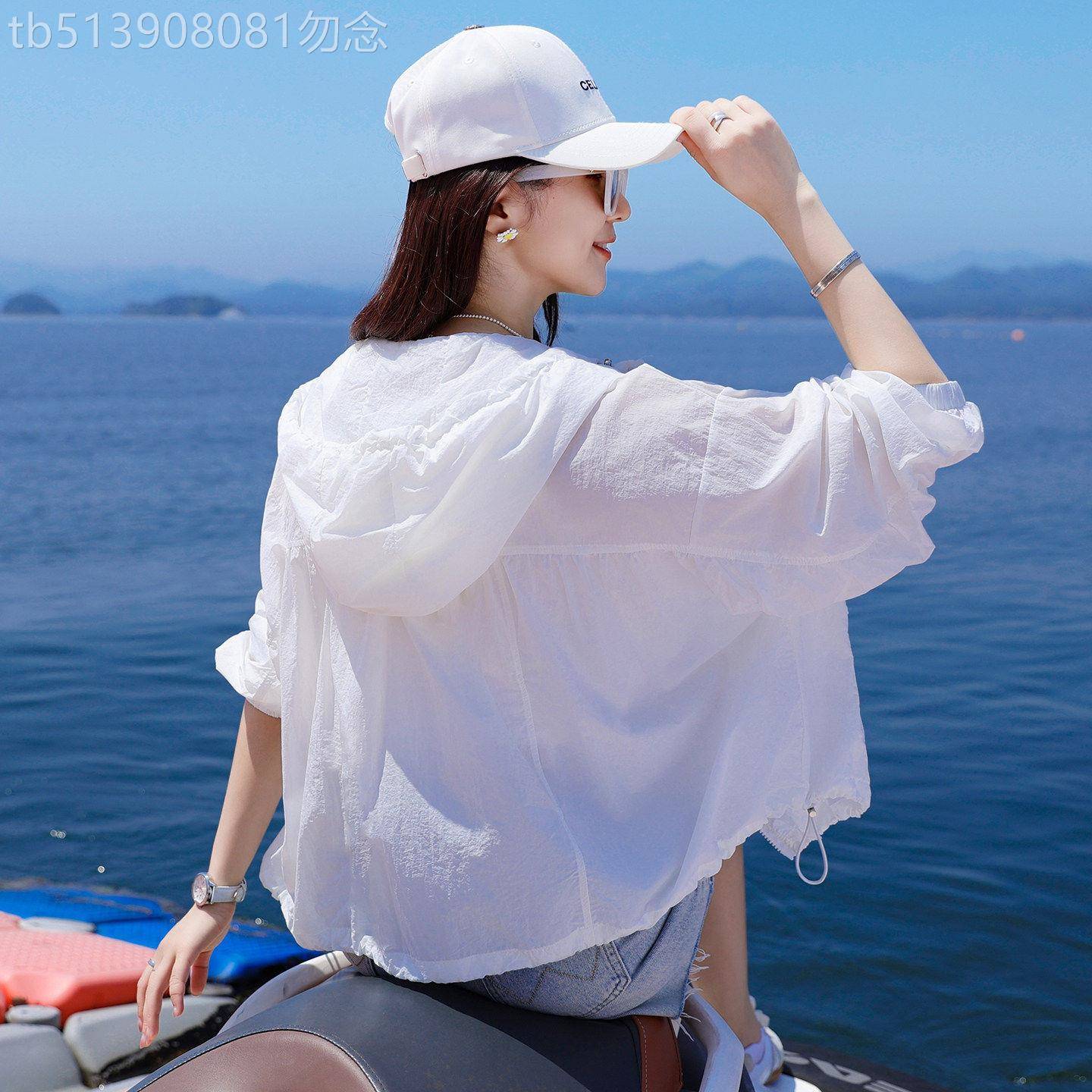 韩国2026新款宽松休闲防晒衣女款夏季大尺码防晒服女衫高端薄款外