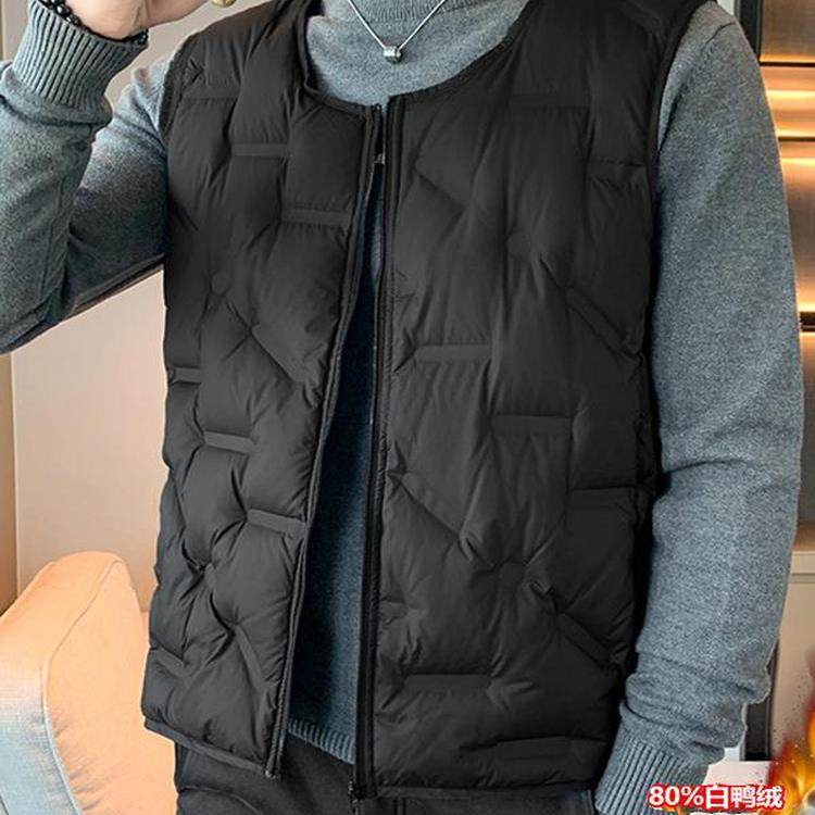 【香港&潮牌专柜正品】轻薄款羽绒马甲男2025秋冬天新款保暖内搭,男装,羽绒马甲,淘宝优惠券,粉丝福利购,淘宝优惠卷