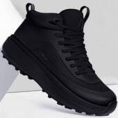 休闲时尚 潮流防臭防滑厚底鞋 新款 百搭舒适鞋 运动男鞋 男士 2025冬季