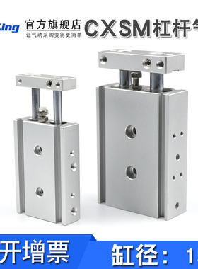 TR小型气动双轴双杆气缸CXSM6/10/15/20/25/32-10X20X25X30X35X50