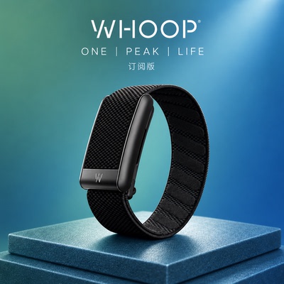 美国直邮WHOOP 5.0/MG智能运动手环12个月会员健康监测防水追踪器