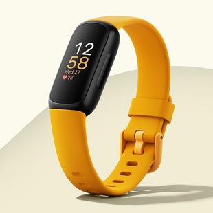 美国直邮Fitbit inspire 3智能手环提醒蓝牙血氧心率睡眠监测运动